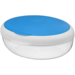 CONTENITORE CIBO PORTA PRANZO POSATE FORCHETTA PIEGHEVOLE CONTORNI OVALE LAVORO