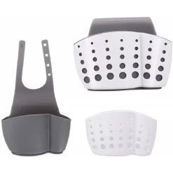 CONTENITORE CON GANCIO REGOLABILE SPUGNA DETERSIVO PLASTICA PORTAOGGETTI LAVELLO