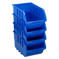 CONTENITORE PORTAUTENSILI CON GUIDA DA PARETE 4 SCOMPARTI ORGANIZER ATTREZZI