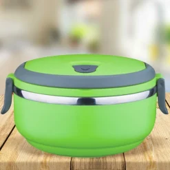 CONTENITORE TERMICO PORTA PRANZO ALIMENTI PLASTICA ACCIAIO INOX THERMOS 600 ML