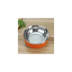 CONTENITORE TERMICO PORTA PRANZO ALIMENTI PLASTICA ACCIAIO INOX THERMOS 600 ML