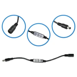 CONTROLLER STRISCE LED DIMMERABILE CON CONNETTORE JACK 5MM MASCHIO A FEMMINA