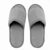 COPPIA PANTOFOLE CIABATTE BAGNO TESSUTO GRIGIO TAGLIA 35-40 STANZA HOTEL 79677