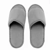 COPPIA PANTOFOLE CIABATTE BAGNO TESSUTO GRIGIO TAGLIA 39-45 STANZA HOTEL 79683