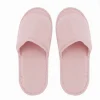 COPPIA PANTOFOLE CIABATTE BAGNO IN TESSUTO ROSA TAGLIA 39-45 STANZA HOTEL 79679