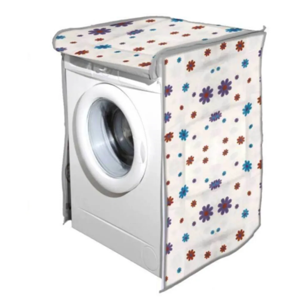 COPRI LAVATRICE PROTTETIVO 60X60X80CM IMBOTTITO CERNIERA TELO DECORI ASS. 345814