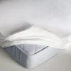 COPRI MATERASSO SINGOLO SPUGNA IDROREPELLENTE TRASPIRANTE ANGOLI 90X200+25CM