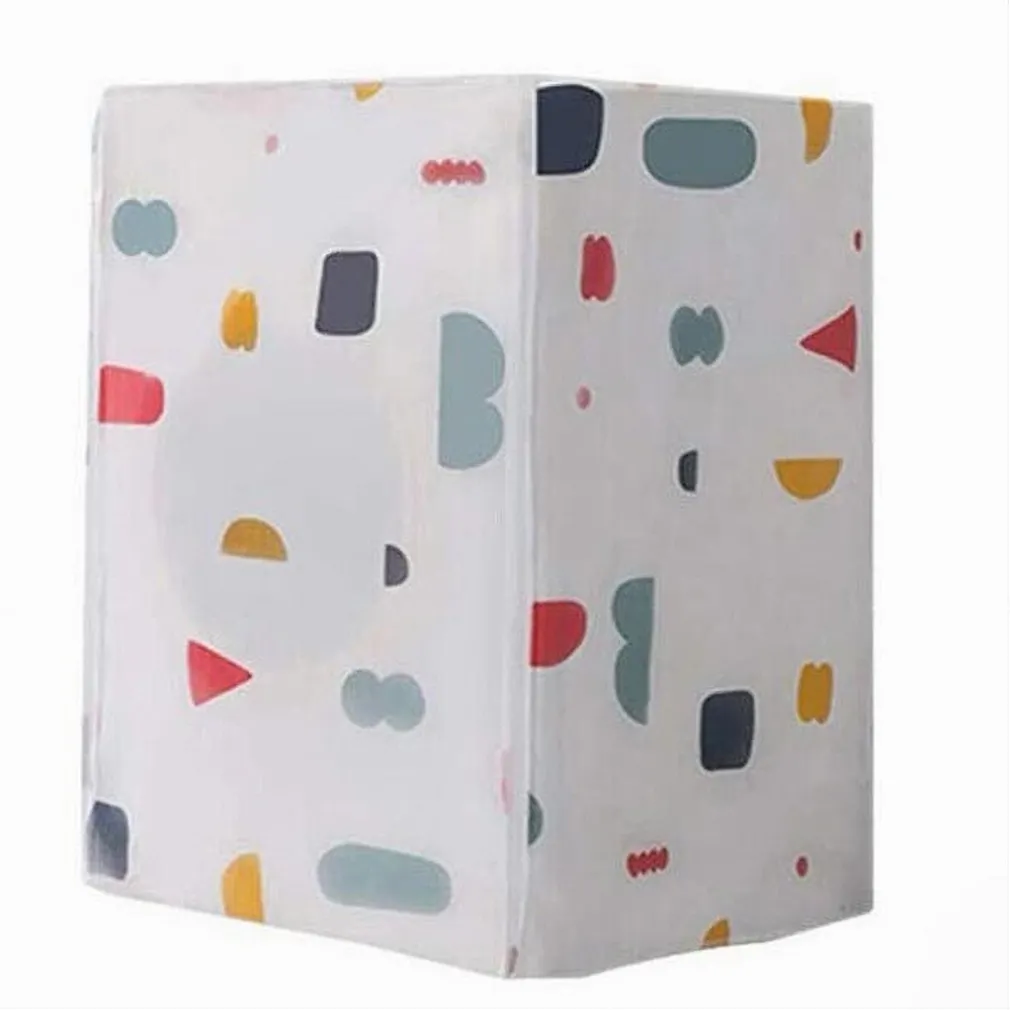 COPRILAVATRICE APERTURA CARICO FRONTALE CHIUSURA A ZIP 82X62X57CM TELO PVC 59491