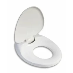 COPRIWATER BIANCO ADATTATORE RIDUTTORE BAMBINI TAVOLETTA WC CHIUSURA AMMORTIZZATA