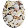 COPRIWATER COPRI SEDILE WC UNIVERSALE CERNIERE STELLE MARINE CONCHIGLIE 52730