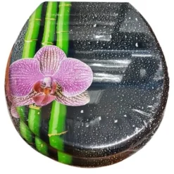 COPRIWATER COPRI WATER SEDILE WC BAGNO UNIVERSALE CERNIERE ACCIAIO FIORE BAM