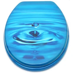 COPRIWATER COPRI WATER SEDILE WC BAGNO UNIVERSALE CERNIERE ACCIAIO GOCCIA