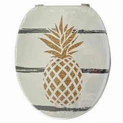 COPRIWATER COPRI WATER SEDILE WC BAGNO UNIVERSALE CERNIERE ACCIAIO ANANAS 59258