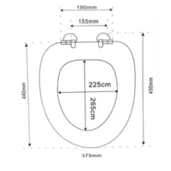 COPRIWATER COPRI WATER SEDILE WC BAGNO UNIVERSALE CERNIERE ACCIAIO PESCI MAR