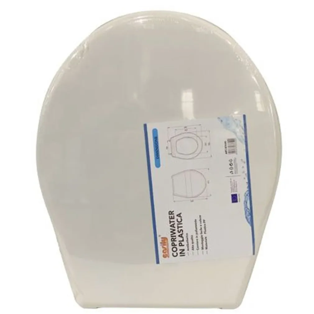 COPRIWATER COPRIVASO SEDILE WC IN PLASTICA TAVOLETTA DA BAGNO VIOLA BIANCO 87640