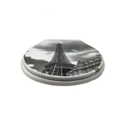 COPRIWATER IN PLASTICA RESISTENTE TAVOLETTA WC 44X36.5CM FANTASIA PARIGI