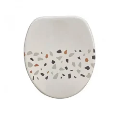 COPRIWATER MDF UNIVERSALE STAMPA FRONTE RETRO GRANIGLIA BIANCO MULTICOLORE 59124