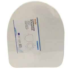 COPRIWATER SEDILE COPRIVASO WC TAVOLETTA DA BAGNO IN PLASTICA IRIS BIANCO 87636
