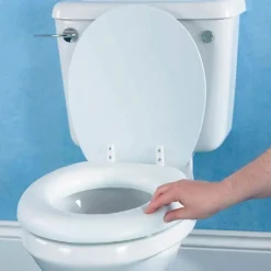 COPRIWATER SEDILE WC COPRI SEDILE MORBIDO SOFT MISURA UNIVERSALE COLORE BIANCO