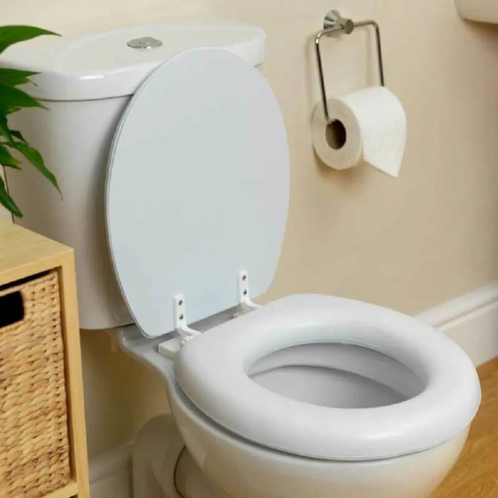 COPRIWATER SEDILE WC COPRI SEDILE MORBIDO SOFT MISURA UNIVERSALE COLORE BIANCO
