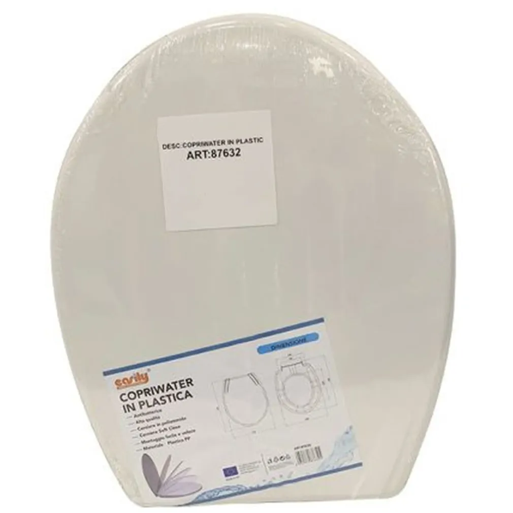 COPRIWATER SEDILE WC WATER BAGNO IN PLASTICA MAGNOLIA SOFT CLOSE BIANCO 87632