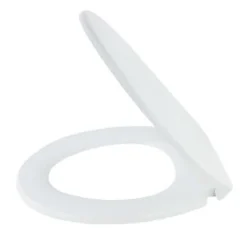 COPRIWATER UF UNIVERSALE SEDILE WC WATER BAGNO FORMA O CHIUSURA AMMORTIZZATA BIANCO 87644