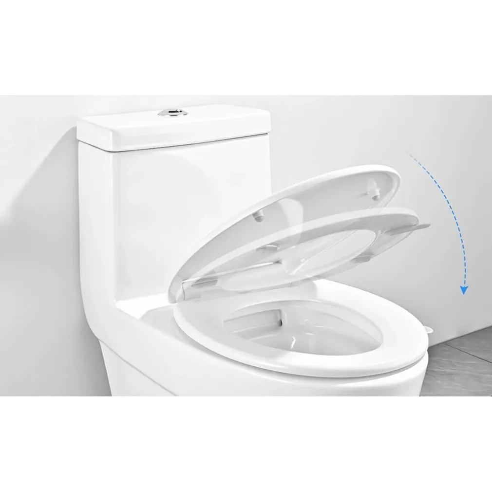 COPRIWATER UF UNIVERSALE SEDILE WC BIANCO WATER BAGNO FORMA D CHIUSURA AMMORTIZZATA 87645
