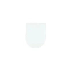 COPRIWATER UF UNIVERSALE SEDILE WC BIANCO WATER BAGNO FORMA D CHIUSURA AMMORTIZZATA 87645