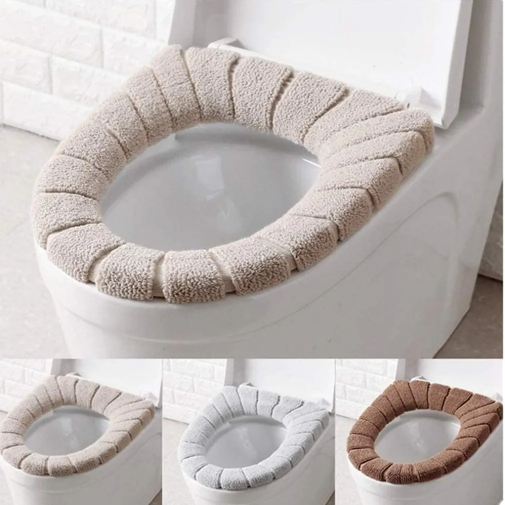 COPRIWATER UNIVERSALE IN TESSUTO FIORI ANTIBATTERICO TAVOLETTA BAGNO COPRI WATER