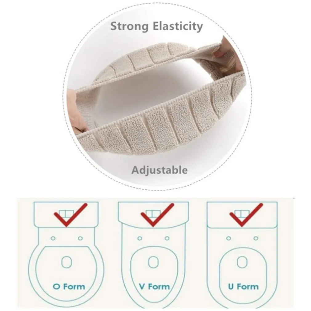 COPRIWATER UNIVERSALE IN TESSUTO FIORI ANTIBATTERICO TAVOLETTA BAGNO COPRI WATER