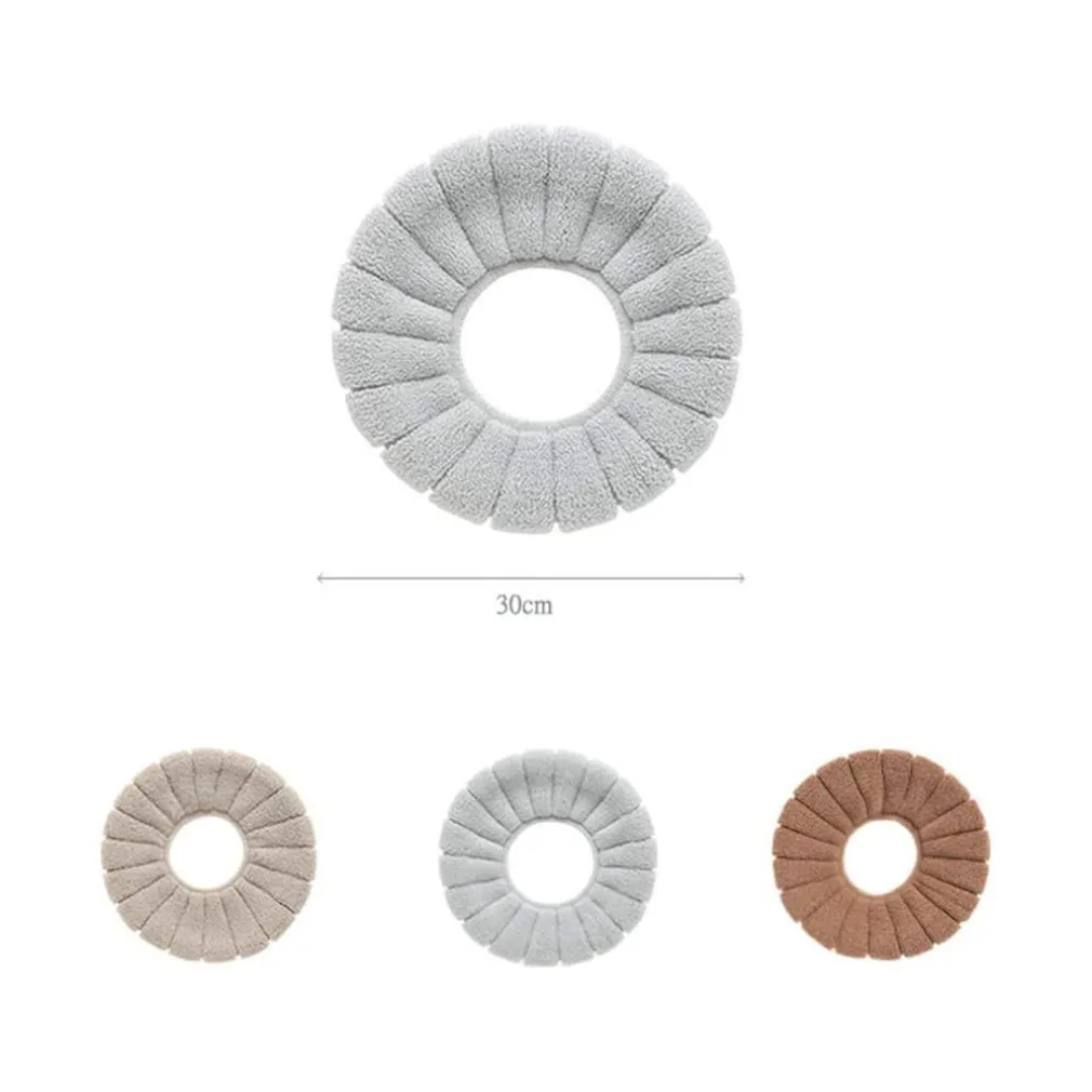 COPRIWATER UNIVERSALE IN TESSUTO FIORI ANTIBATTERICO TAVOLETTA BAGNO COPRI WATER