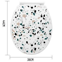 COPRIWATER UNIVERSALE IN PLASTICA SUPER RESISTENTE 44X36CM DECORAZIONE MAIOLICHE