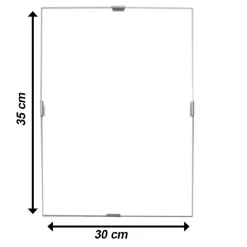 CORNICE A GIORNO 30 X 35CM IN CRILEX CORNICI PORTAFOTO PUZZLE POSTER FOTO STAMPE