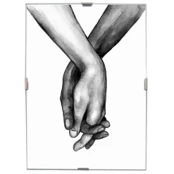 CORNICE A GIORNO 29,7X42CM IN CRILEX CORNICI PORTAFOTO PUZZLE POSTER FOTO STAMPE