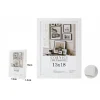 CORNICE PER FOTO FOTOGRAFIE QUADRI TELE POSTER PORTAFOTO 13 X 18 CM BIANCA 63146