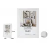 CORNICE PER FOTO FOTOGRAFIE QUADRI TELE POSTER PORTAFOTO 9 X 13 CM BIANCA 63144