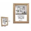 CORNICE PER FOTO PORTA FOTOGRAFIE QUADRI TELE 18X24CM MODELLO LEGNO CHIARO 71625