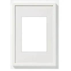 CORNICE PER FOTO POSTER QUADRI TELE DIMENSIONI 30 X 40 CM COLORE BIANCO