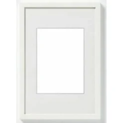 CORNICE PER FOTO POSTER QUADRI TELE DIMENSIONI 40X50CM COLORE BIANCO