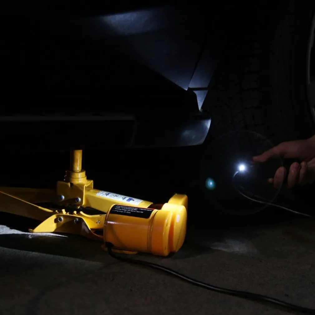 CRICK ELETTRICO SOLLEVATORE CRIC PANTOGRAFO SOLLEVAMENTO AUTO 2 TON 2000Kg 12V