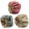 CUFFIA PER DOCCIA BAGNO ELASTICO BORDINO COLORATO LUCIDO PROTEGGE CAPELLI 79524