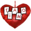 CUORE IN PELUCHE ROSSO CON SCRITTA TI AMO 16 CM IDEA REGALO SAN VALENTINO 86998