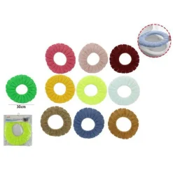 CUSCINO TAPPETINO COPRI WATER SEDUTA CERCHIO COPERTURA MORBIDA WC COLORATO 59839