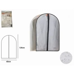 CUSTODIA COPRIABITO FODERA INDUMENTI GIACCA CAPPOTTO CON CERNIERA 60X120CM 87416