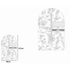 CUSTODIA COPRIABITO PORTA ABITO VESTITO GIACCA VIAGGI 60 X 137 CM FANTASIA 87328