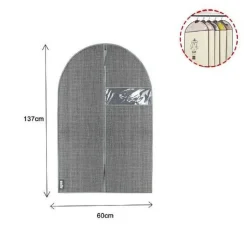 CUSTODIA TESSUTO COPRIABITO PORTA ABITO VESTITO GIACCA VIAGGI 60 X 137 CM 69708
