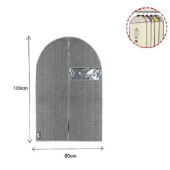 CUSTODIA TESSUTO COPRIABITO PORTA ABITO VESTITO GIACCA VIAGGI 60 X 100 CM 69707