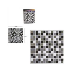 3D PIASTRELLA MATTONELLA ADESIVO DA PARETE MURO PANNELLO 30X30CM 64390