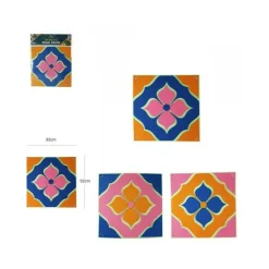 3D PIASTRELLA MATTONELLA ADESIVO DA PARETE MURO PANNELLO 30X30CM 64385