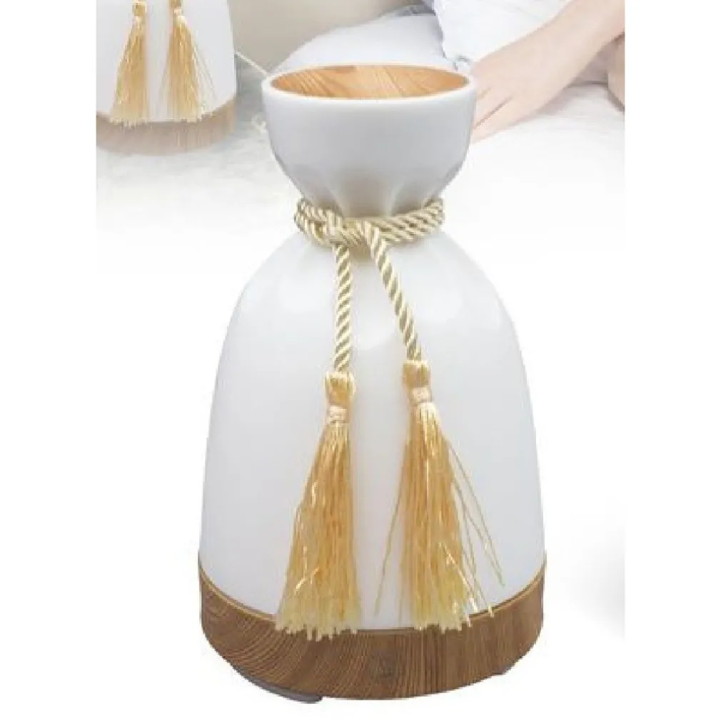 DIFFUSORE AROMI UMIDIFICATORE ULTRASUONI SERBATOIO 200ML 10W AROMATERAPIA TX-8364